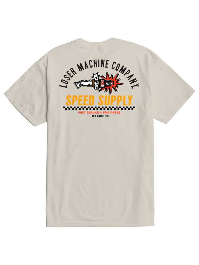 Loser Machine Spark Plug T-Shirt Spring 2024 | CREAM (CRM)