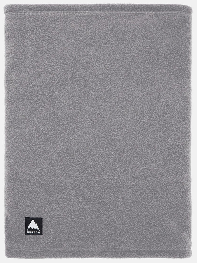Burton Ember Fleece Snowboard Neck Warmer 2025 | GREY HEATHER (020)