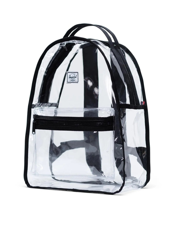 Herschel Nova Mid Clear Backpack | BLACK/CLEAR (03822)