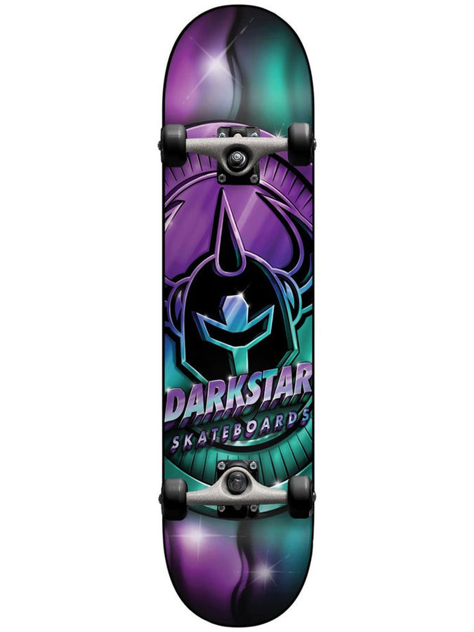 Darkstar Anodize First Push 8.0 Complete Skateboard | AQUA/PURPLE