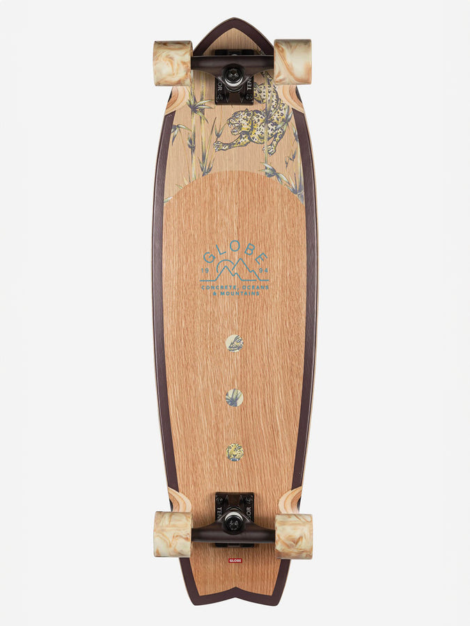 Globe Chromantic White Oak/Jaguar 33'' Complete Cruiser | WHITE OAK/JAGUAR