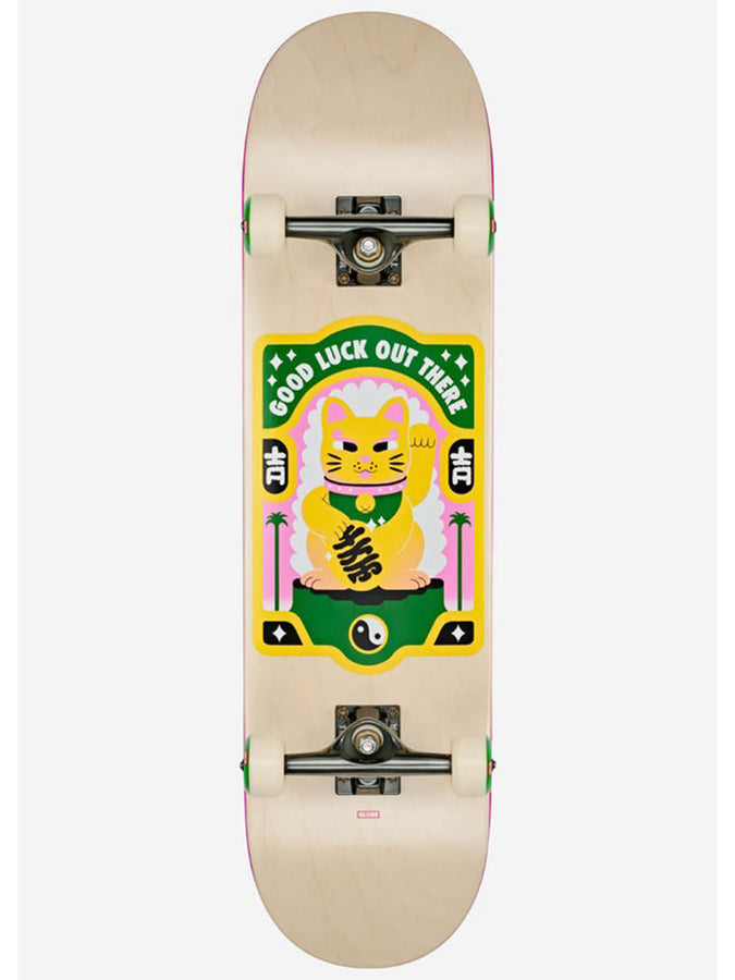 Globe G2 Maneki Lucky Gold  8.375'' Complete Skateboard 2025 |  LUCKY GOLD