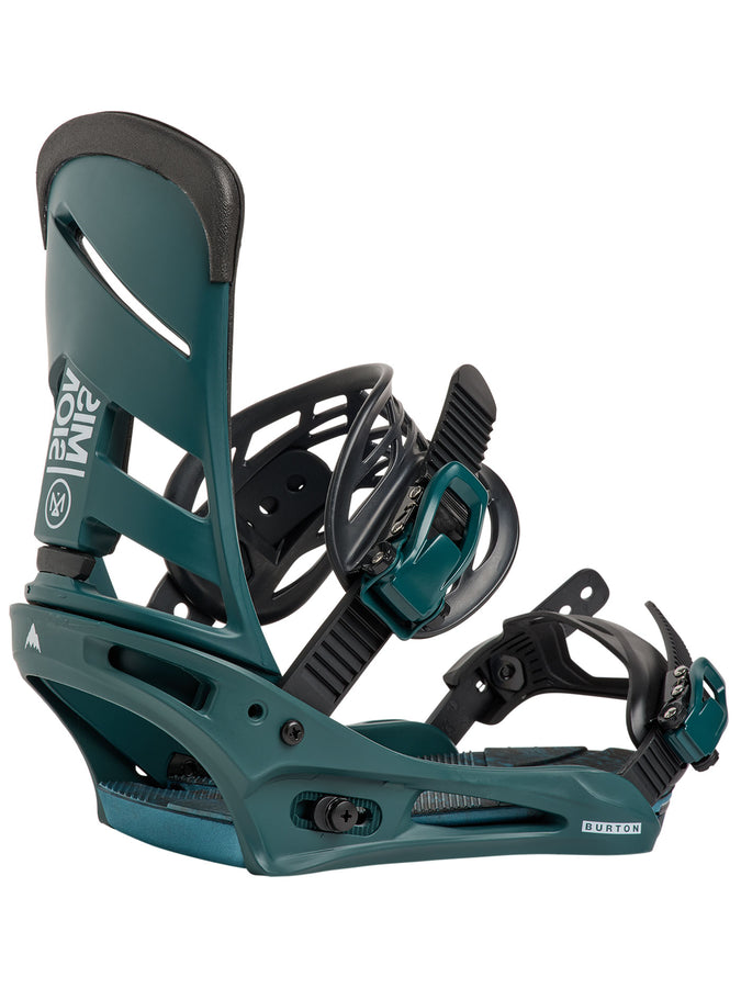 Burton Mission Reflex Snowboard Bindings 2027 | ATLANTIC TEAL (E9K)