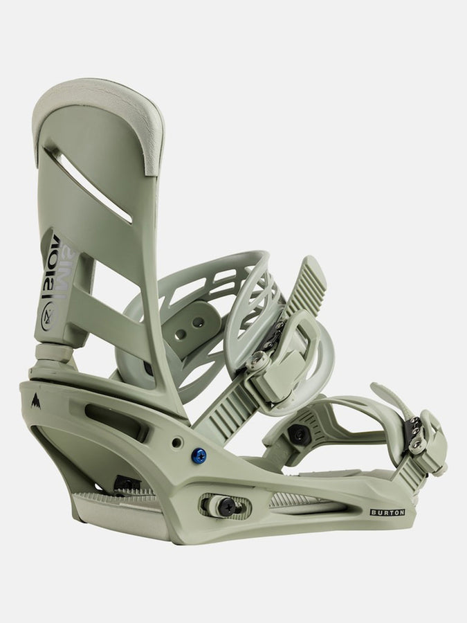 Burton Mission Re:Flex Snowboard Bindings 2026 | TALC GREEN (EYW)