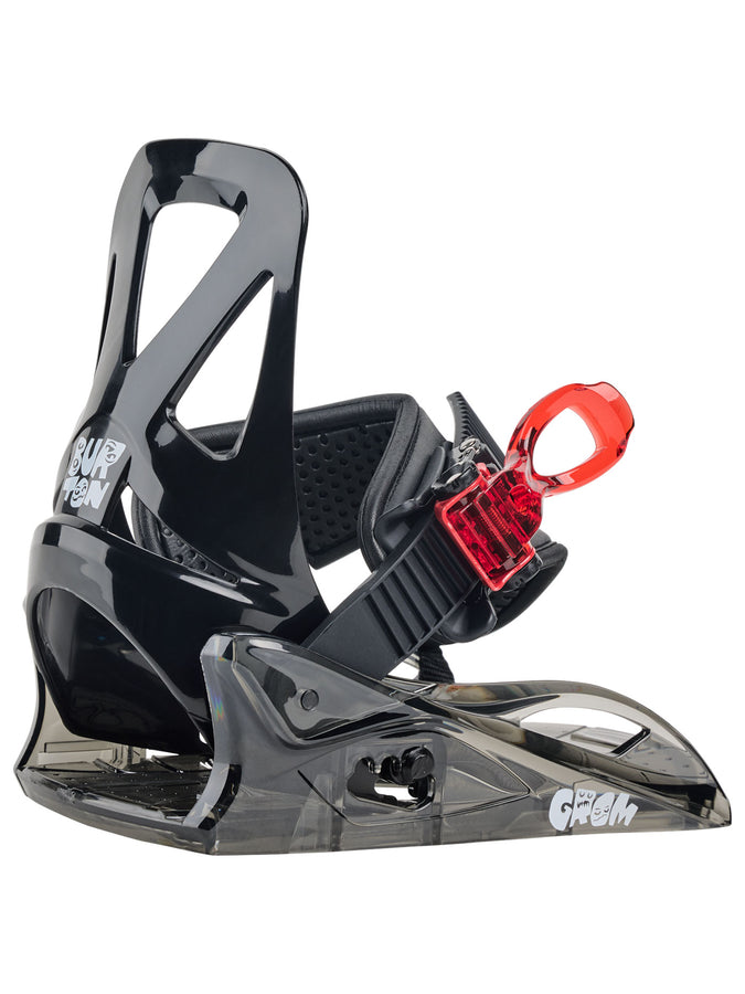 Burton Grom Disc 2027 – Youth Straps Bindings | BLACK (A02)