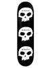 Zero x Pleasures 3 Skull 8.25'' Skateboard Deck