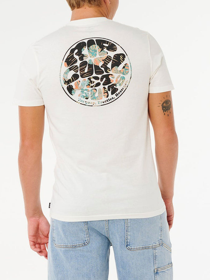 Rip Curl Wettie Passage Icon T-Shirt Spring 2026 | BONE (3021)