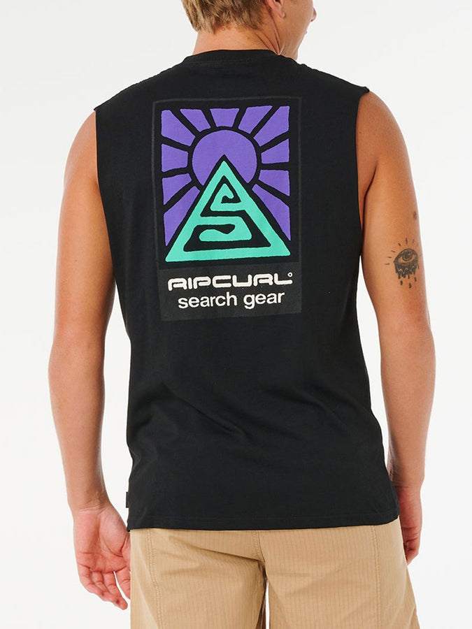 Rip Curl Search Dawn Muscle Tank Top Spring 2026 | BLACK (0090)
