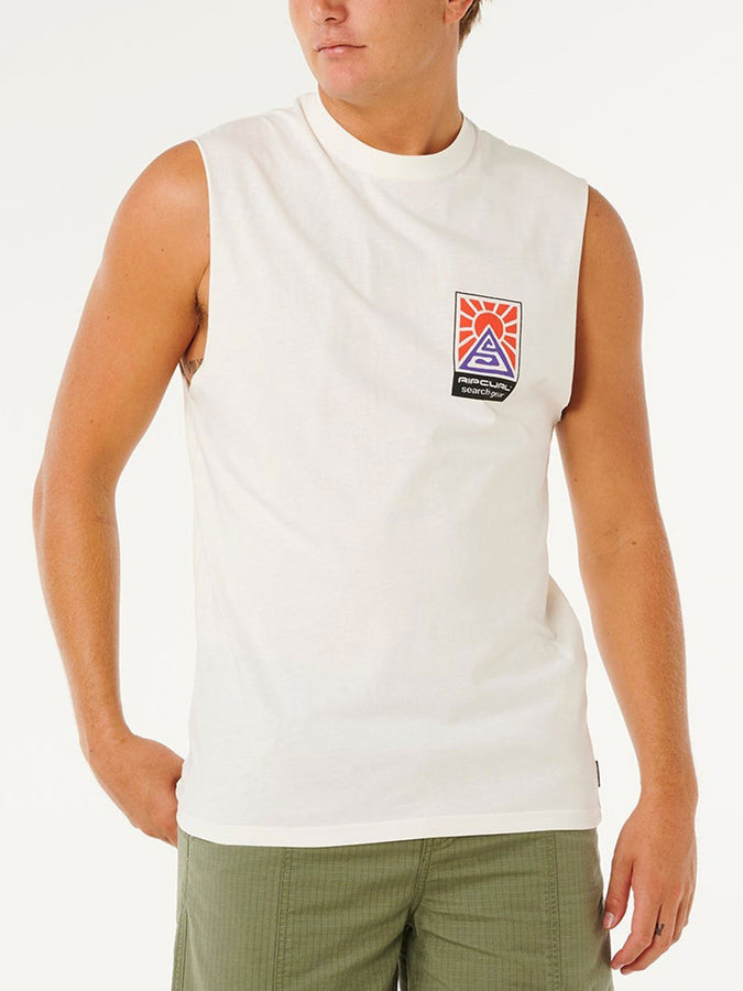 Rip Curl Search Dawn Muscle Tank Top Spring 2026 | BONE (3021)