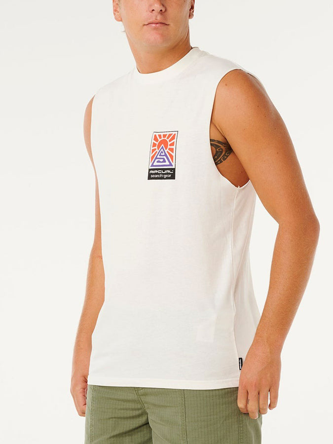 Rip Curl Search Dawn Muscle Tank Top Spring 2026 | BONE (3021)