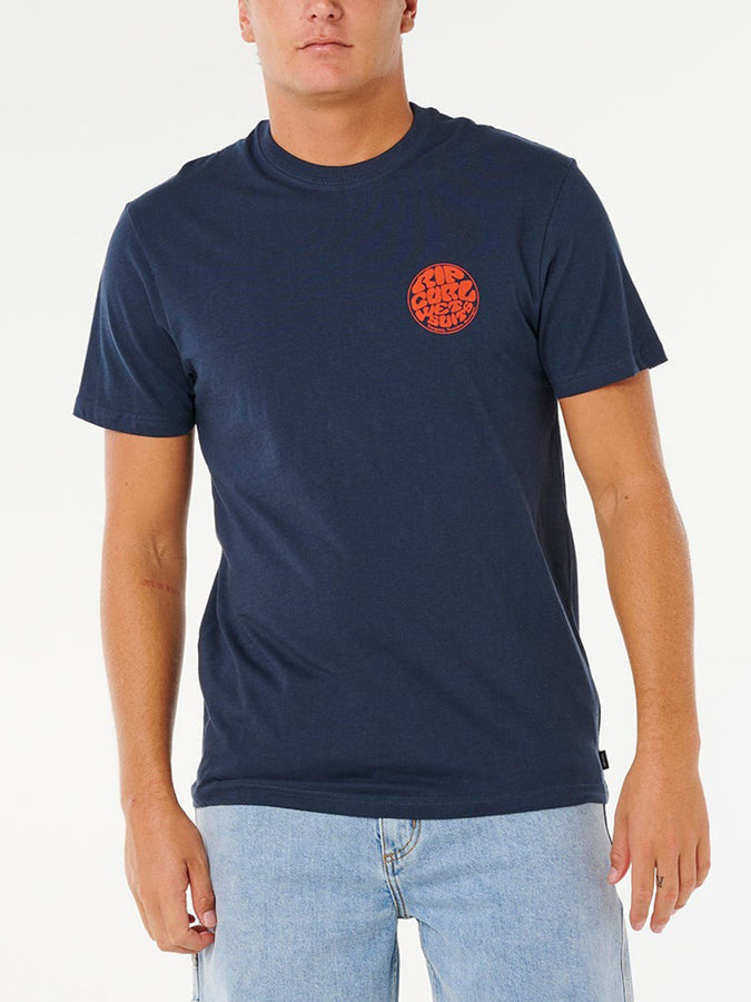 Rip Curl Wettie Icon T-Shirt Spring 2026 | DARK NAVY (0291)