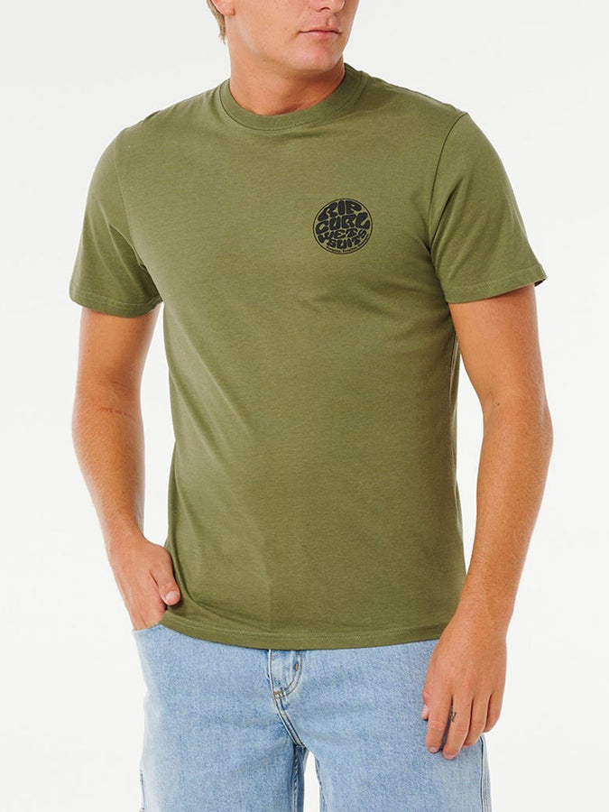 Rip Curl Wettie Icon T-Shirt Spring 2026 | SURPLUS GREEN (8231)