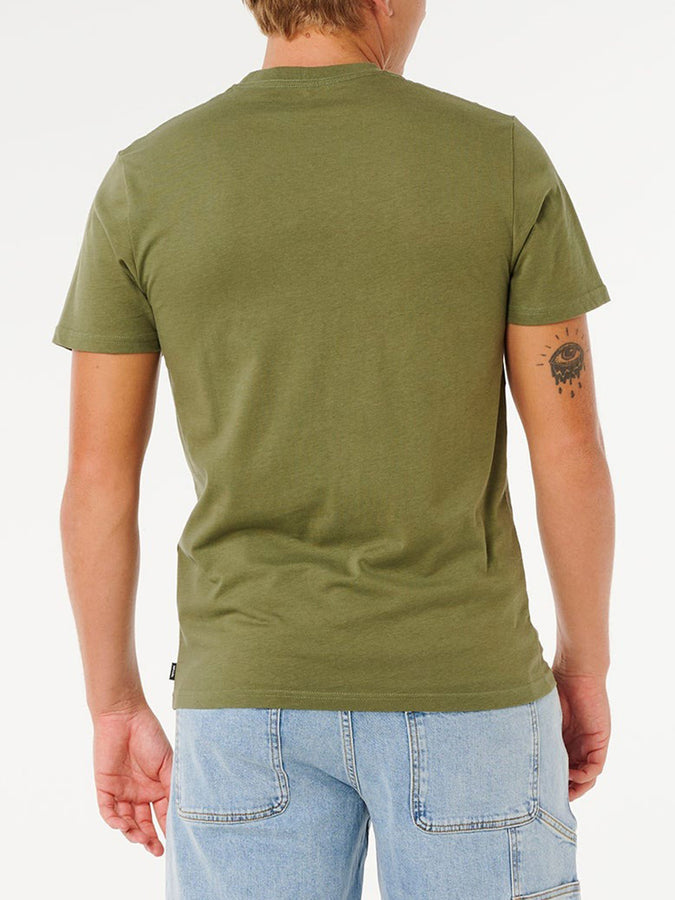 Rip Curl Wettie Icon T-Shirt Spring 2026 | SURPLUS GREEN (8231)