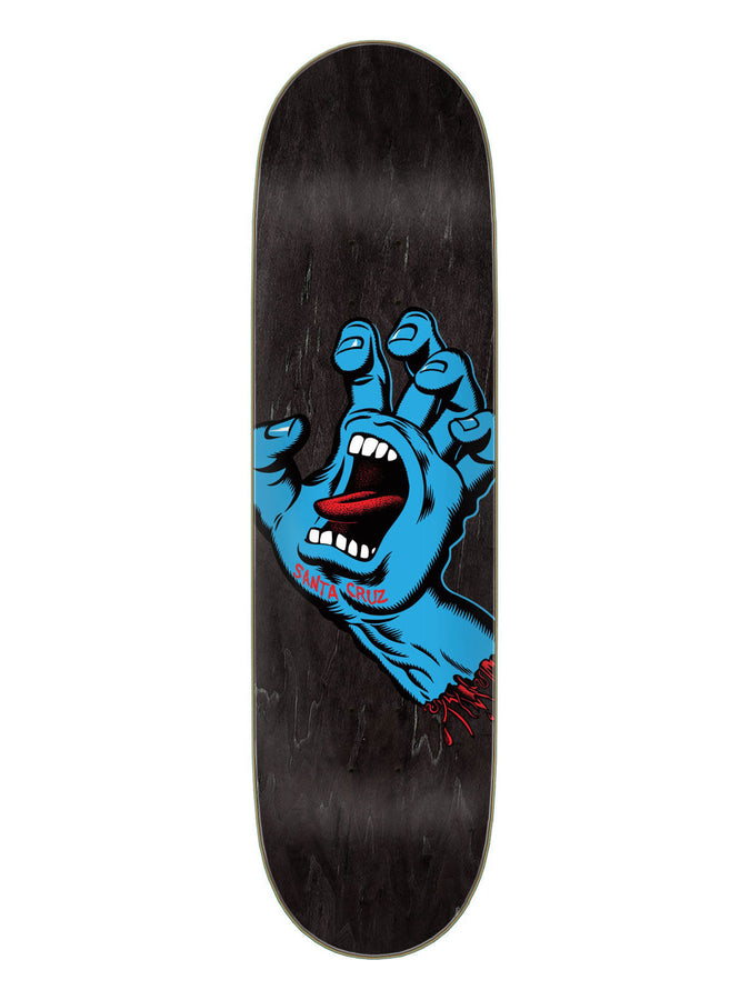 Santa Cruz Screaming Hand 8.6'' Skateboard Deck | BLACK