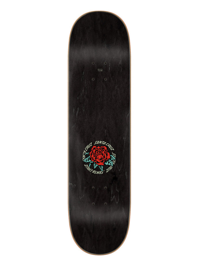 Santa Cruz Rosette Ringed Dot 8’’ Skateboard Deck | PURPLE