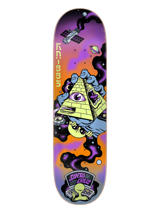 Santa Cruz Knibss Invasion Hand 8.5’’ Skateboard Deck | MULTI