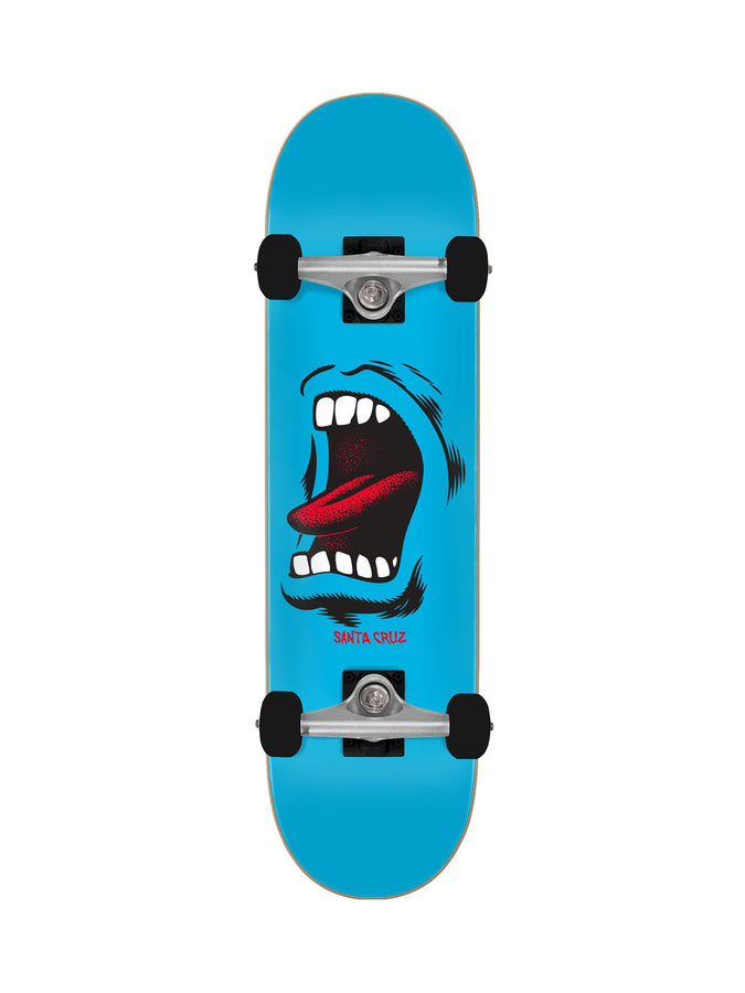 Santa Cruz Scremeing Big Mouth Full 8’’ Complete Skateboard | BLUE