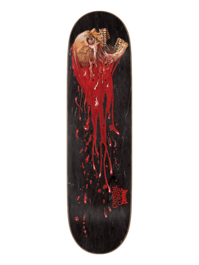 Creature Skull And Blood X Cannibal Corpse 8.53’’ Skateboard Deck | BLACK