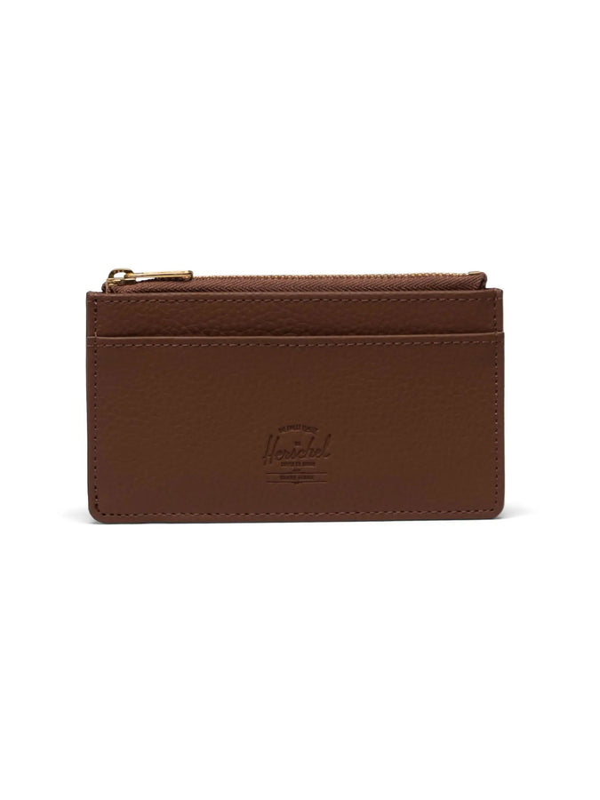 Herschel Oscar Large Vegan Leather Cardholder Fall 2025 | SADDLE BROWN (03272)