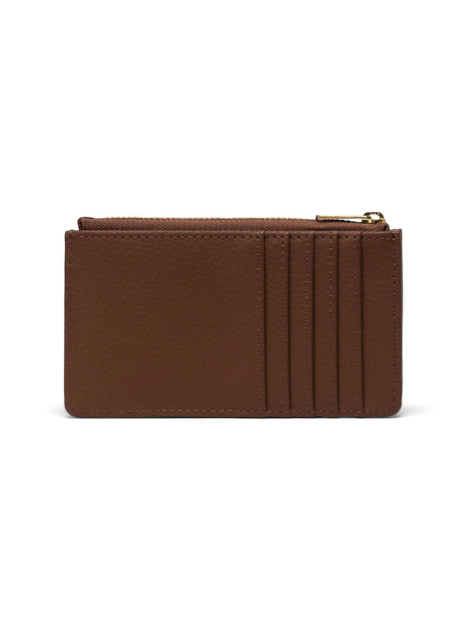 Herschel Oscar Large Vegan Leather Cardholder Fall 2025 | SADDLE BROWN (03272)