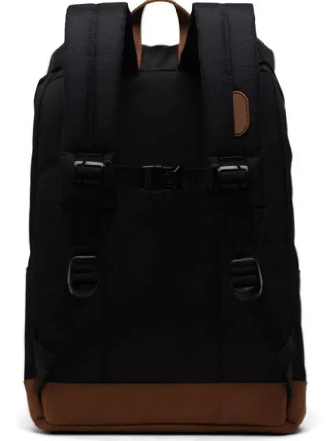 Herschel Retreat Backpack | BLACK/SADDLE BRN (02462)