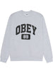 Obey Academy Extra Heavy Crewneck Sweatshirt Fall 2026