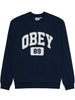 Obey Academy Extra Heavy Crewneck Sweatshirt Fall 2026