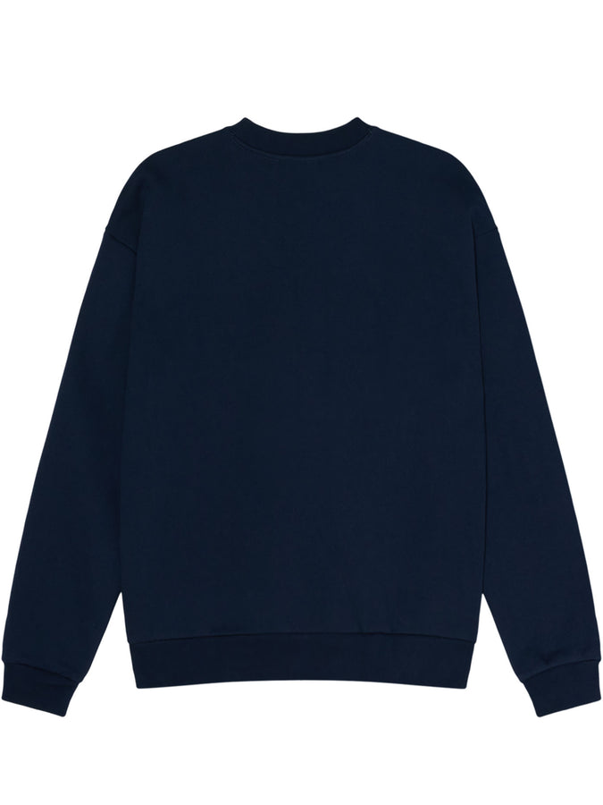 Obey Academy Extra Heavy Crewneck Sweatshirt Fall 2026 | PIGMENT BLUE (PGB)