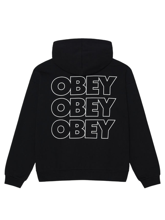 Obey Treble Extra Heavy Hoodie Fall 2026 | BLACK (BLK)