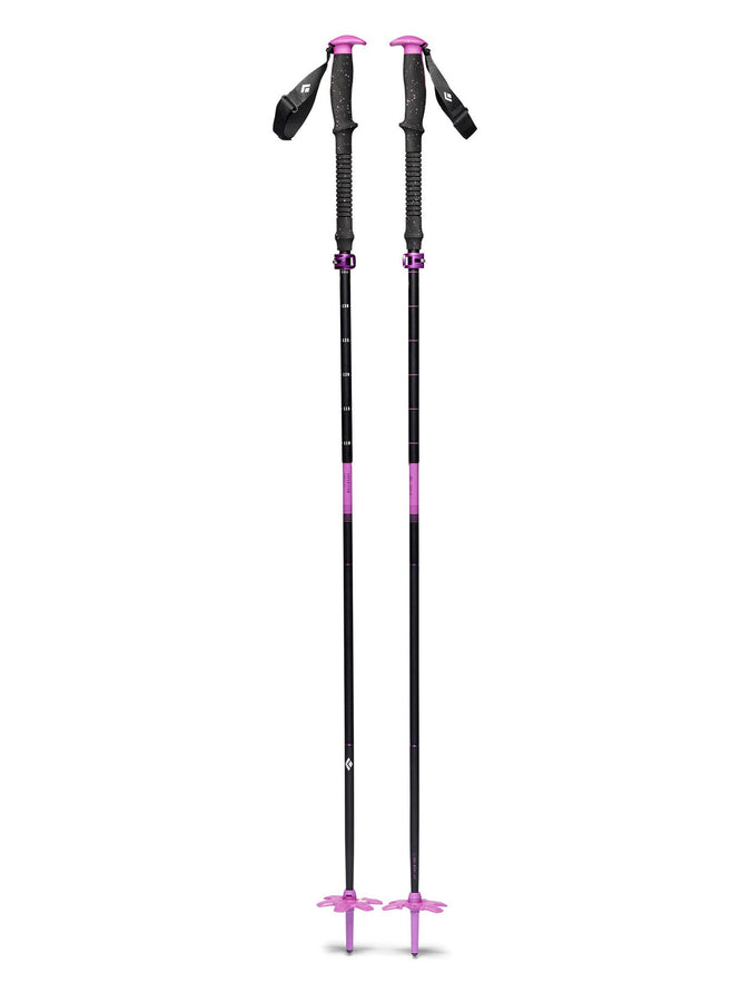 Black Diamond Split Board Expedition Compactor Ski Poles | PITON PURPLE (5022)