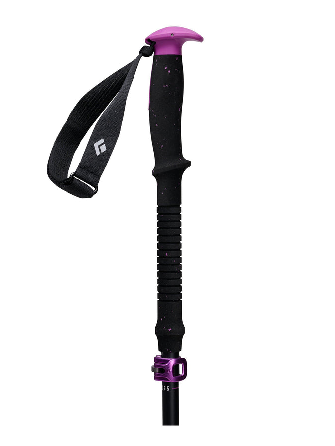 Black Diamond Split Board Expedition Compactor Ski Poles | PITON PURPLE (5022)