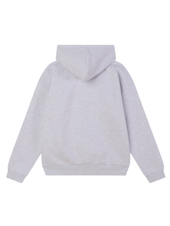 Obey Oval Zip Hoodie Spring 2025 | ASH GREY (AGRY)