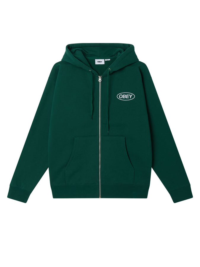 Obey Zip Oval Hoodie Spring 2026 | RAINFOREST (RFR)