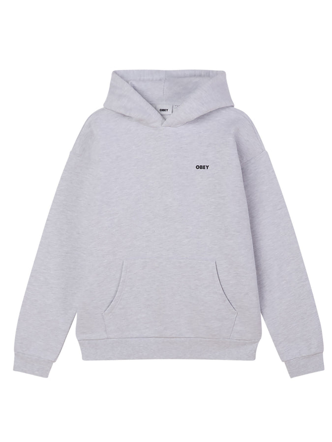 Obey Bold Icon Extra Heavy Hoodie Fall 2025 | ASH GREY