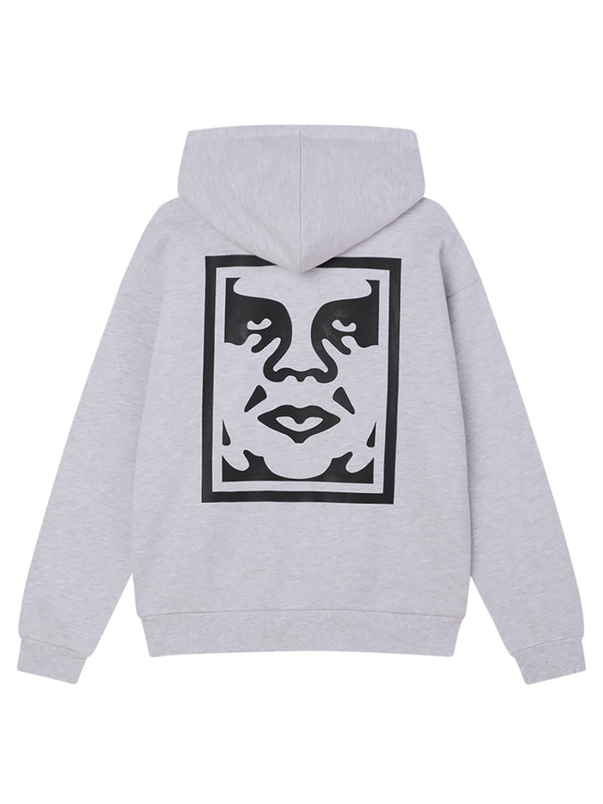 Obey Bold Icon Extra Heavy Hoodie Fall 2025 | ASH GREY