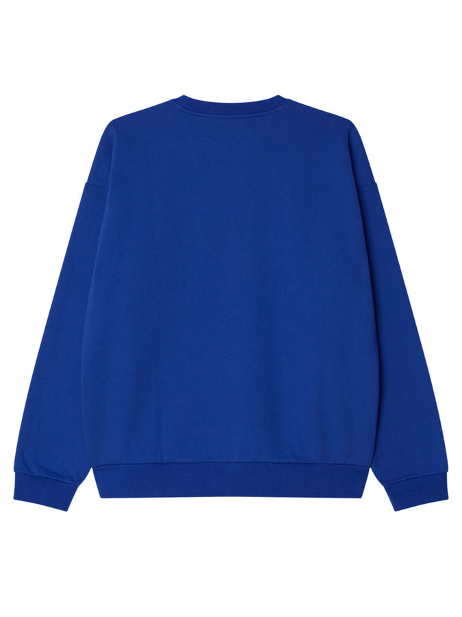 Obey Icon Extra Heavy II Crewneck Sweatshirt Fall 2025 | DAZZLING BLUE