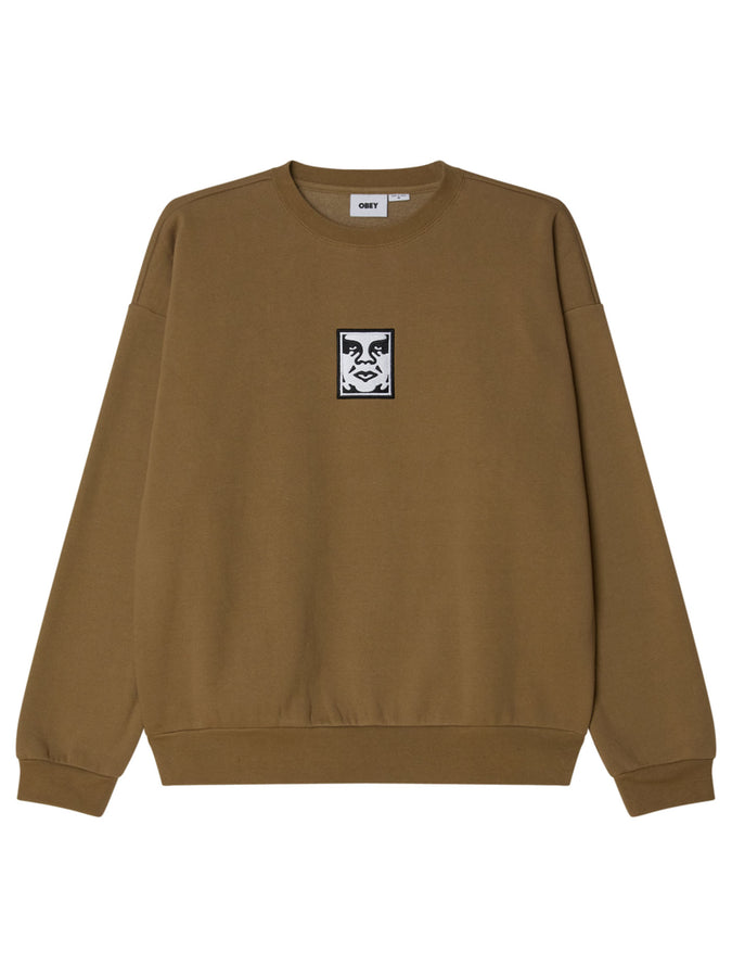 Obey Icon Extra Heavy II Crewneck Sweatshirt Fall 2025 | ELMWOOD