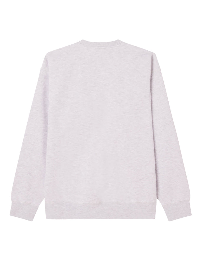 Obey Established Works Bold II Crewneck Sweatshirt Spring 2026 | ASH GREY (AGRY)