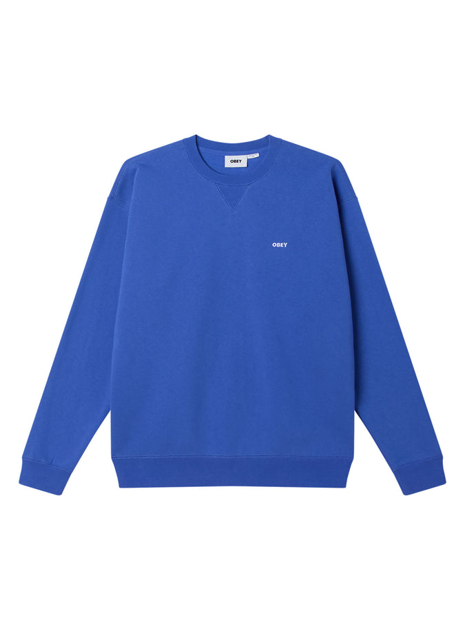 Obey Established Works Bold II Crewneck Sweatshirt Spring 2026 | ELECTRIC INDIGO (EID)