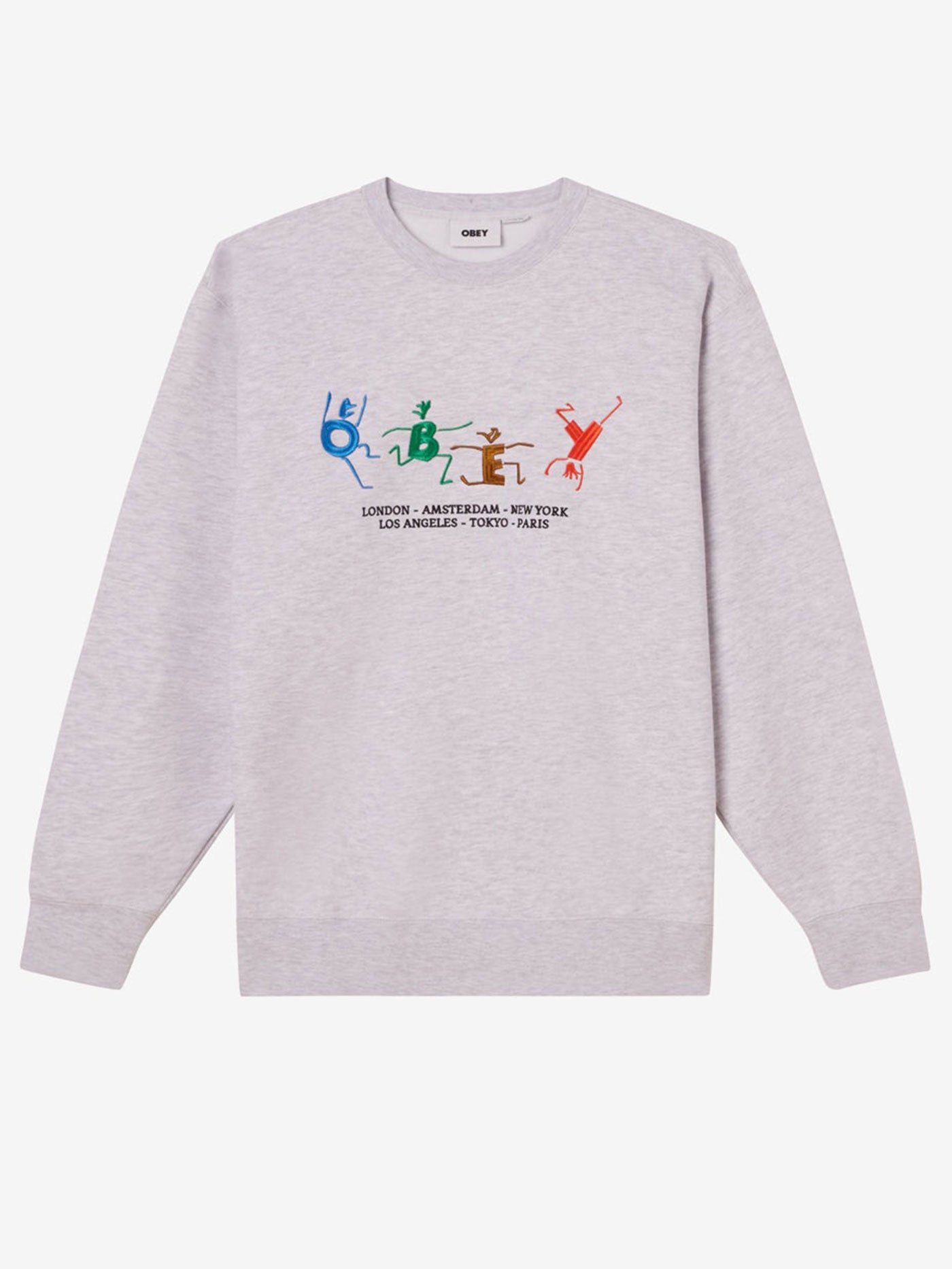 Obey People Crewnweck Sweatshirt Holiday 2024