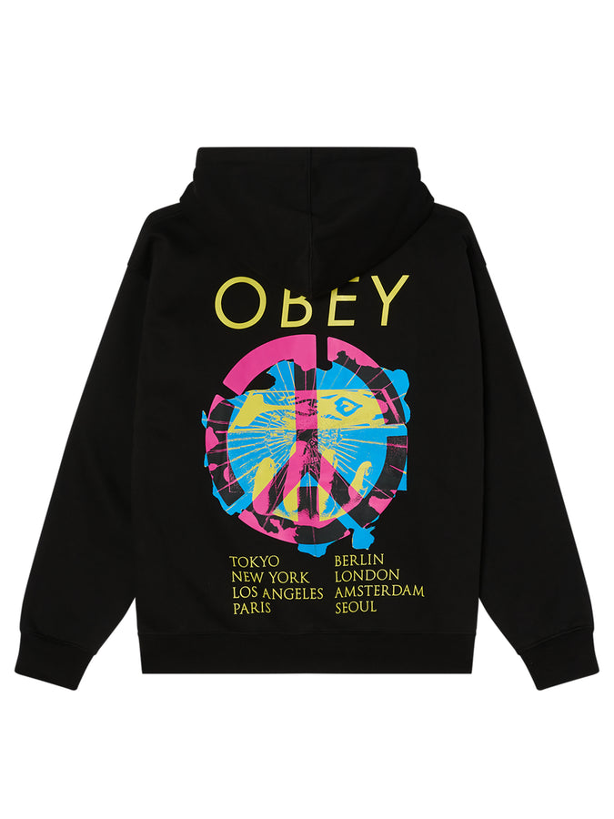 Obey Peace Brick Hoodie Fall 2026 | BLACK (BLK)