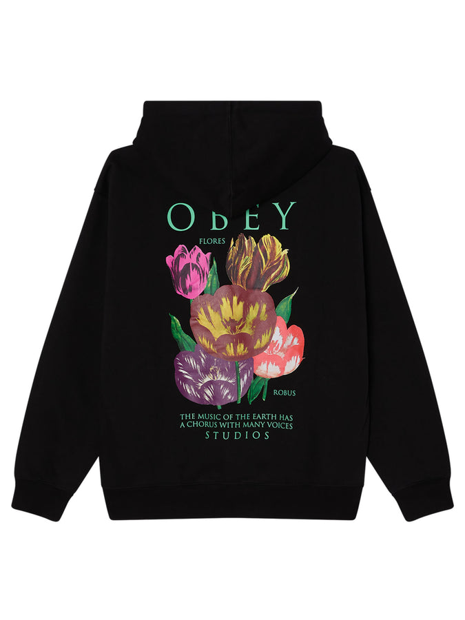 Obey Flores Robus Hoodie Fall 2026 | BLACK (BLK)