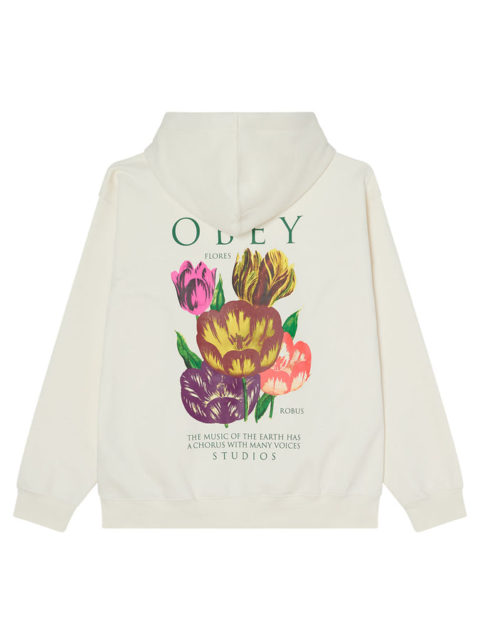 Obey Flores Robus Hoodie Fall 2026 | UNBLEACHED (UBL)