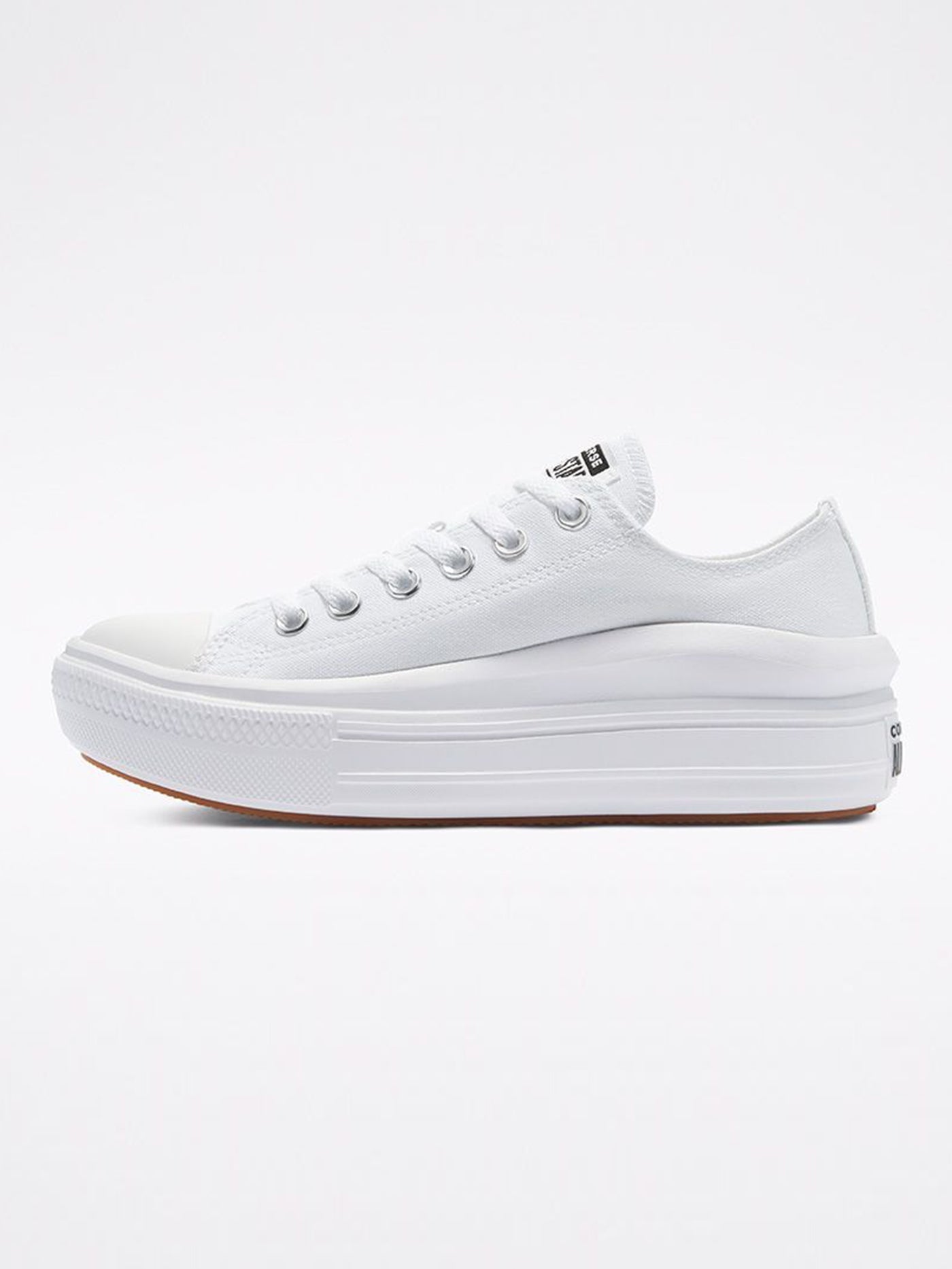 Converse Colour Chuck Taylor All Star Move Low White Shoes