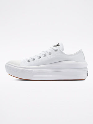 Converse Colour Chuck Taylor All Star Move Low White Shoes