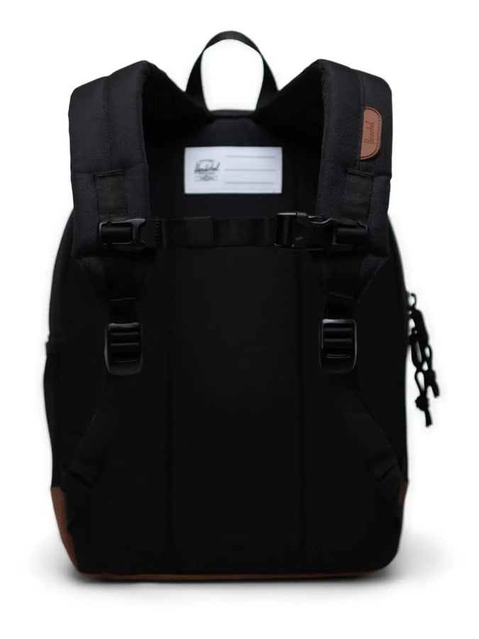 Herschel Heritage Backpack | BLACK/SADDLE BRN (04735)