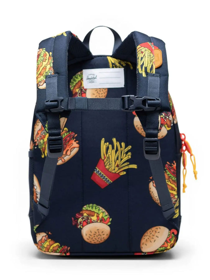 Herschel Heritage Backpack | BURGERS AND FRIES (07201)