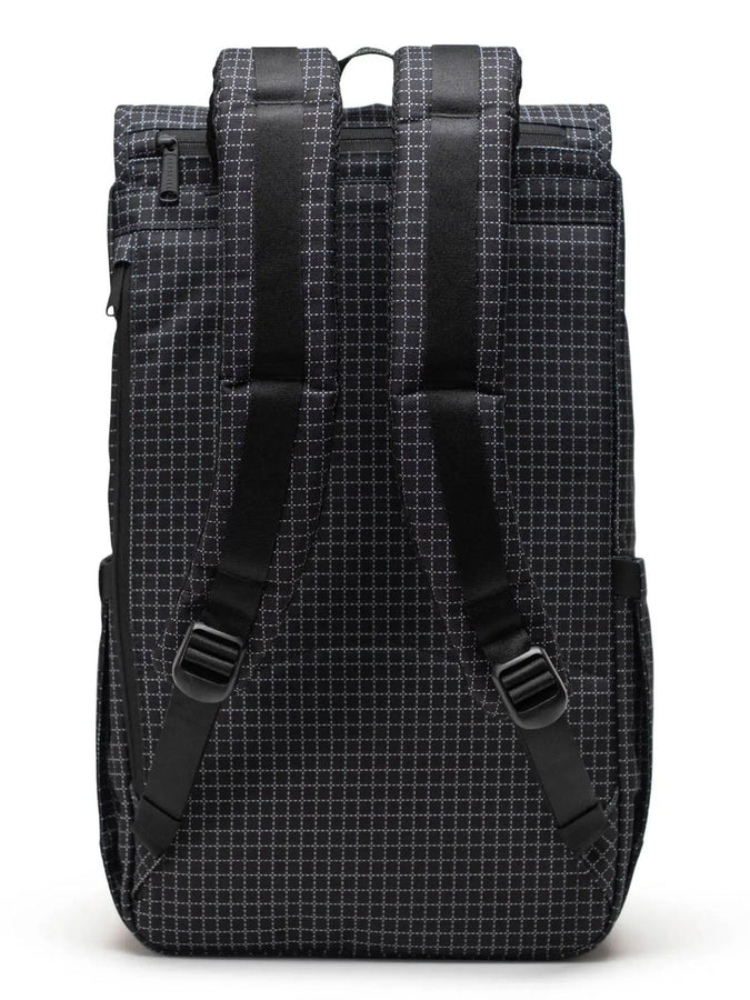 Herschel Little America Backpack | GRID BLACK (06813)