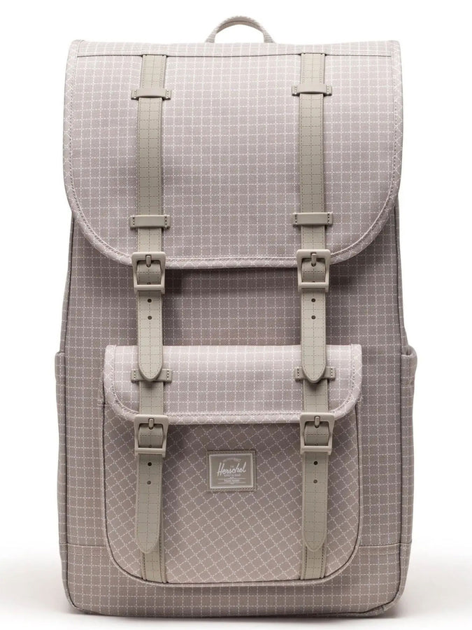 Herschel Little America Backpack | GRID LONDON FOG (06814)