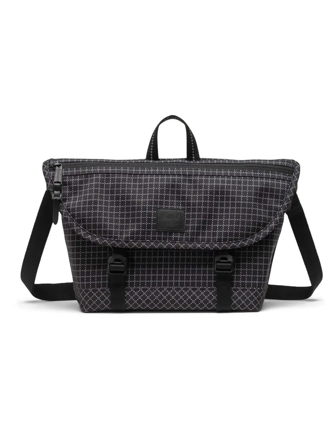 Herschel Cove Messenger Small Bag Fall 2025 | GRID BLACK (06813)